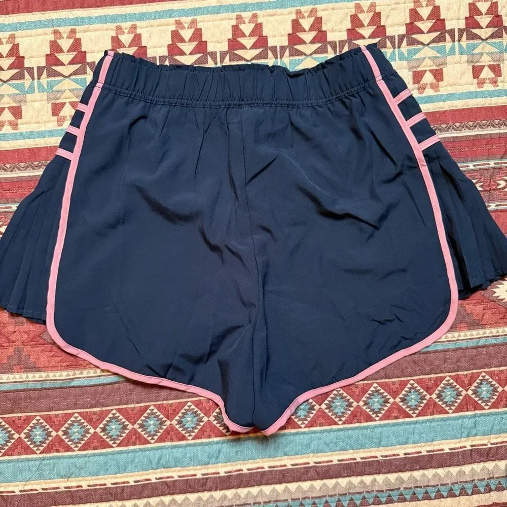 NWT Women's Fisoew Navy Athletic Shorts small